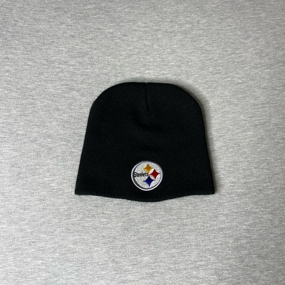 NFL Men's Pittsburgh Steelers Football Beanie Knit Cap